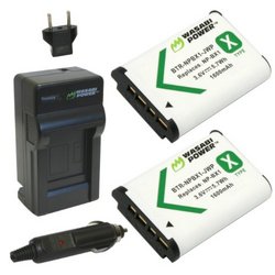 Wasabi Power Battery 2-pack And Charger For Sony Np-bx1 Np-bx1 m8 And Sony Cyber-shot Dsc-hx50v Dsc-hx300 Dsc-rx1 Dsc-rx1r Dsc-rx100 Dsc-rx100 Ii Dsc-rx100m Ii Dsc-rx100 Iii