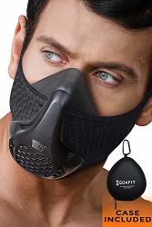 GO4FIT Workout Mask Fitness Mask Gym Breathing Cardio Elevation Exercise Training Endurance Mask