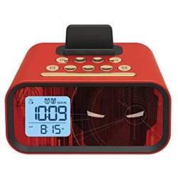 Iron Man Dual Alarm Clock Speaker System MR-M23