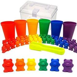 plastic counting bears