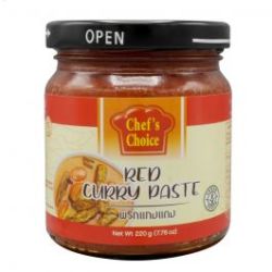 Chef& 039 S Choice Paste Red Curry 220G