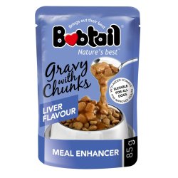 Bobtail - Dog Food Gravy With Chunks 85G Liver