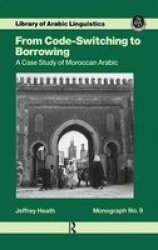From Code Switching To Borrowing Library of Arabic Linguistics