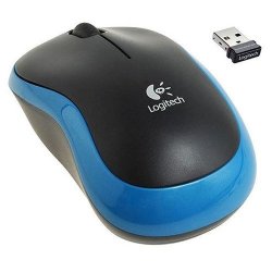 Logitech Wireless Mousese M185 Blk Blu