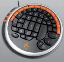 Zykon K1 Gamer Keyboard USB Interface Black & Orange