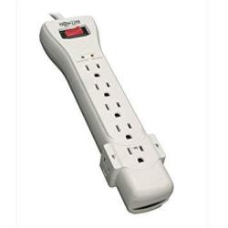 Tripp Lite 7 Outlet Surge Protector Power Strip 7FT Cord Right Angle Plug 2160 Joules SUPER7