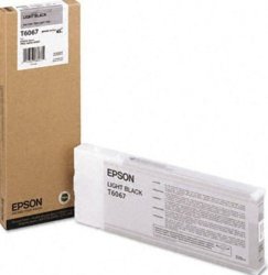 Epson T6067 Light Ink Cartridge 220 Ml Black