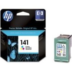 HP 141 Tri-colour Inkjet Print Cartridge With Viviera Ink CB337HE