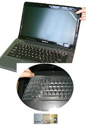 2-IN-1 Us Layout Keyboard Skin Cover + 11.6" Anti Glare Screen Protector For Acer Aspire V5-122 V5-122P V5-132 V5-132P V3-111P V3-112P E11 E3-111 E3-112