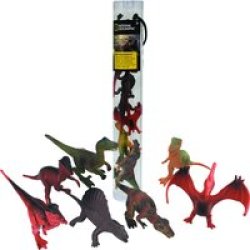 National Geographic Dinosaurs - Small 7-11CM - 8-PIECE In Tube