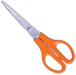 - Orange Handle Scissor - 165MM - 1.5MM Blade Box Of 12