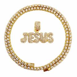 HH Bling Empire Iced Out Diamond Tennis Chain