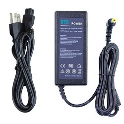 Dtk Ac Adapter Laptop Computer Charger Notebook PC Power Cord Supply Source Plug For Acer Output: 19V 3.42A 65W Connector Size: 5.5 X 1.7MM