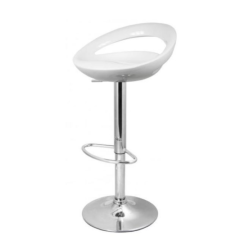 Cut Out Glossy Bar Stool