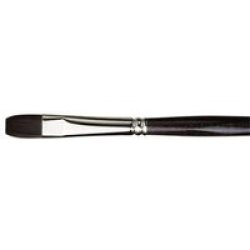 Top- Acryl Flat Synthetic Brush Series 7185 Size 40