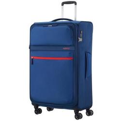 American Tourister Matchup 79CM Large Spinner Neon Blue