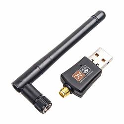 Wideland AC600 Wireless USB Adapter Wifi Adapter AC600MBPS Dual Band USB Wireless Adapter With High Gain Antenna 802.11AC N G B Network Lan Card For Laptop pc