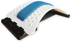 Best Multi-level Lower Back Stretcher Machine For Back Neck Shoulder Pain Relief & Posture Correctionwhite-and-bluewhite-and-blue