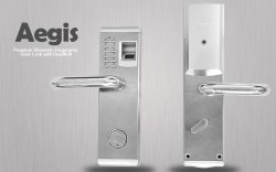 Aegis Biometric Door Lock W Deadbold