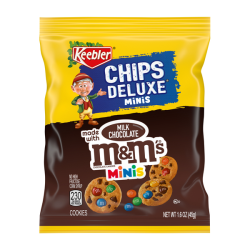 Chips Deluxe Minis Chocolate Chip Biscuits Made With M&m's Minis
