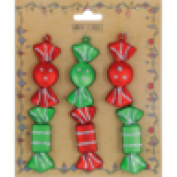 Candy Tree Decorations 6 Piece Assorted Item - Supplied At Random