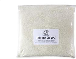 American Soy Organics- 25 lb of Freedom Soy Wax Beads for Candle Making –  Microwavable Soy Wax Beads – Premium Soy Candle Making Supplies