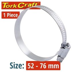 Tork Craft Hose Clamp 52-76MM Each K40 HC52-76