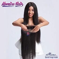 Mornice Hair 360 Lace Frontal Closure Straight 10A Full Lace Band Peruvian Virgin Human Hair 10 Inches Natural Color