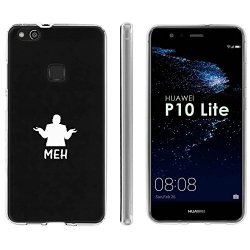 Huawei P10 Lite Tpu Silicone Phone Case Mobiflare Clear Ultraflex Thin Gel Phone Cover - Meh For Huawei P10 Lite 5.2" Screen