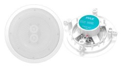 Pyle Home PWRC62 6.5-INCH Weather Proof 2-WAY In-ceiling In-wall Stereo Speaker Single Speaker
