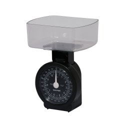 Salter Compact Mechanical Scale Black clear