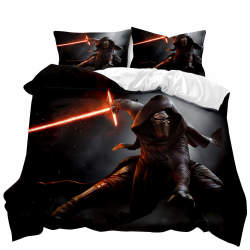 Star Wars Vader 3D Printed Double Bed Duvet Cover Set