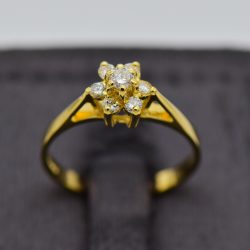 18CT 2.80 G Yellow Gold Engagement Ring