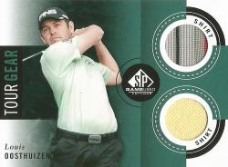 Louis Oosthuizen - "authentic Tour Gear" Card Tg lo - By Upper Deck 2014