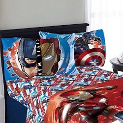 Avengers Marvel Kids Twin Bedding Sheet Set | Reviews ...