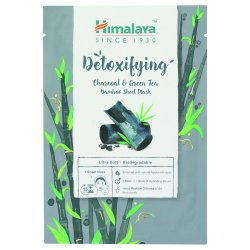 Detoxifying Charcoal & Green Tea Bamboo Sheet Mask 30ML