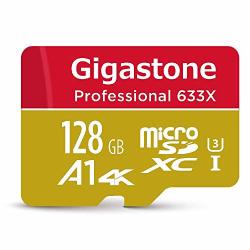 Gigastone 128GB Micro Sd Card Microsd U3 Uhs-i C10 Uhd 4K Video Recording 4K Gaming Read write 95 40 Mb s With Microsd To Sd Adapter Nintendo