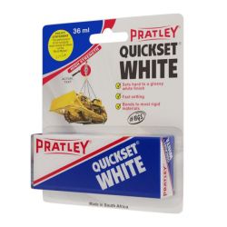 - Quickset White 36ML Per Pack New Package - 2 Pack