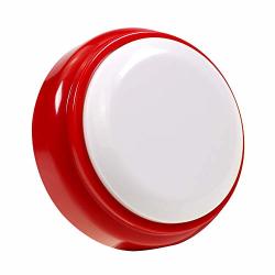 Makesound Recordable Talking Button 30 Seconds Recording Funny Office Deskgadget Gag Gifts 791300611576 Red+ White
