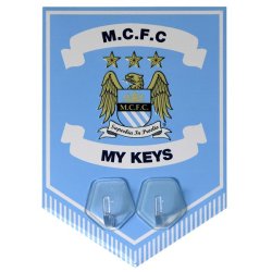 Manchester City FC Manchester City Metal Key Hanging Pennant