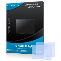 2 X Swido Crystal Clear Screen Protector For Canon Powershot SX510 HS SX-510 Hs SX510HS - Premium Quality Crystalclear Hard-coated Bubble Free Application