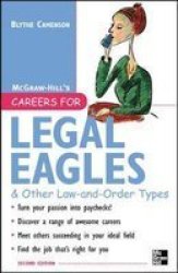 Careers for Legal Eagles & Other Law-and-Order Types, Second edition Careers for You Series