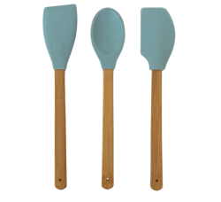 Kitchen Tools - 3 Piece Baking Silicon Spoon Set