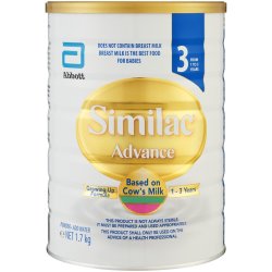 Similac Advance Stage 3 Growing Up Formula 1-3 Years 1.7KG