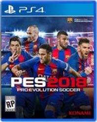 Konami Pro Evolution Soccer Pes 2018 Playstation 4