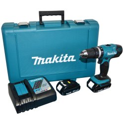 Makita Impact Drill Cordless Dhp 453RYE 18V 2 Bat Li 1.5AH