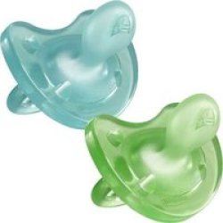 Chicco Physio Soft Silicone Soother 6 - 12 Months| Boy |2 Pieces