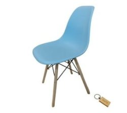 Cafe Classic: The Perfect Cafe Chair _light Blue + Keyring