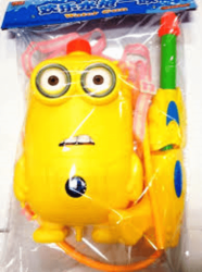 Was R100 Despicable Me Minion Plastic Backpack Water Gun