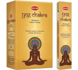 Yog Chakra 7 Chakra Incense Sticks Box Of 12 Packets 15 Grams Each